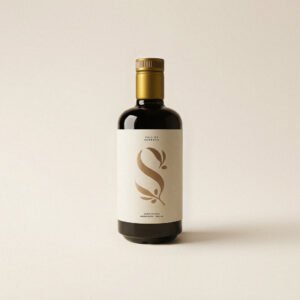 Botella_Cristal_Cocina_aceite de oliva virgen extra para tienda